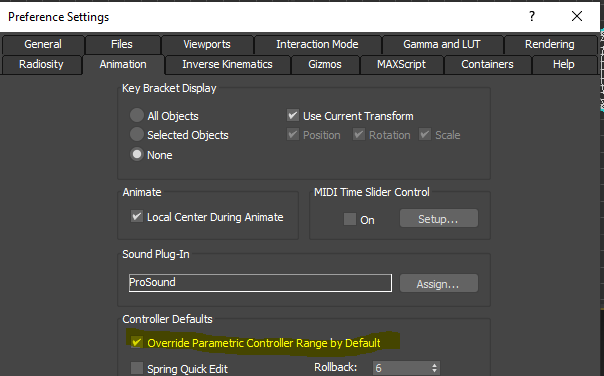 3dsMax tips #4 – My rig is stuck at the previous animation range!